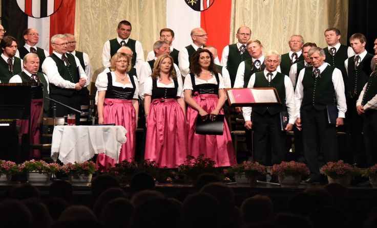 Der Männergesangsverein singt Anfang April im Stift Schlierbach. Foto: Liedertafel