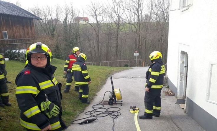 Die Feuerwehr wurde zu einem Brandeinsatz nach Kirchberg gerufen. Foto: FF Kremsmünster
