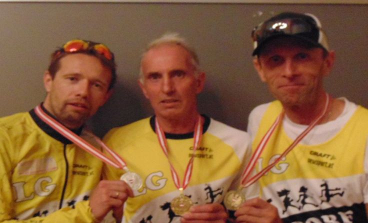 Alex Weiss, Willi Bernecker und Hermann Grall (v. l.). Foto: Weiss