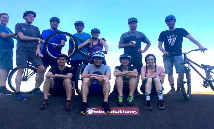 Die Bikesportler machten einen Ausflug nach Salzburg. Foto: Bikesport RC Micheldorf