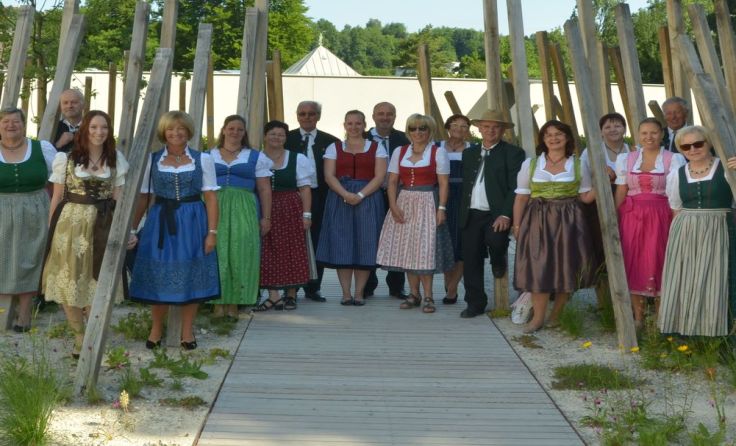 Der Gesangverein Wartberg beim Regionalchortag in Kremsmünster 2017. Foto: U. Kalhammer