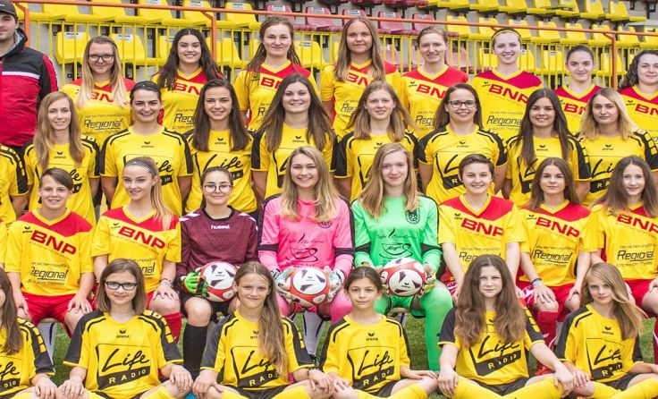 Die Mädels der Union Pettenbach. Foto: M. Feichtinger