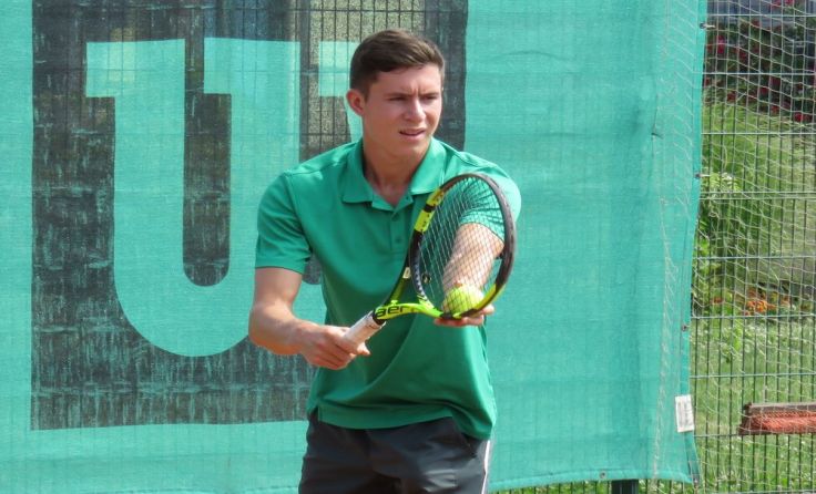 Tennisprofi Philip Bachmaier