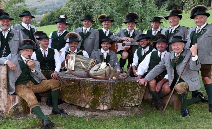 16 aktive Mitglieder hat der Jagag‘sang. Foto: Jagag‘sang Micheldorf