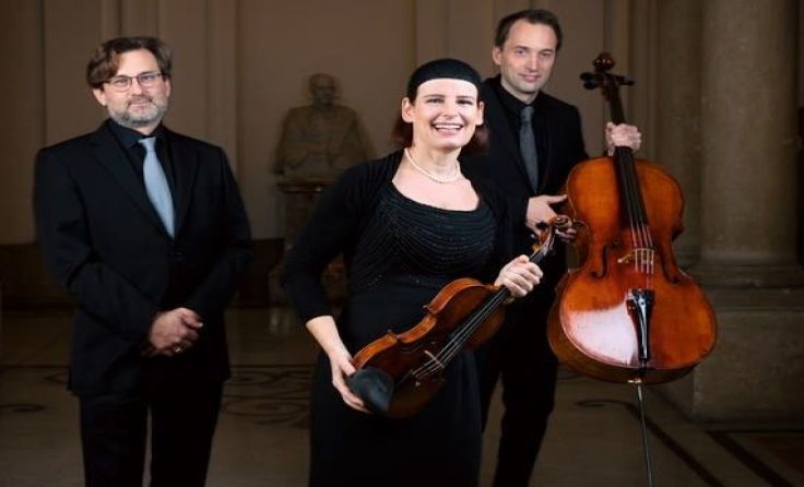 Das TrioVanBeethoven spielt ein dreiteiliges Konzert zu Beethoven. Foto: M. Frodl