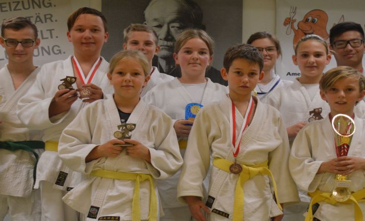 Die Judoka aus Micheldorf traten bei den Colop Masters an. Foto: Judoverein Micheldorf