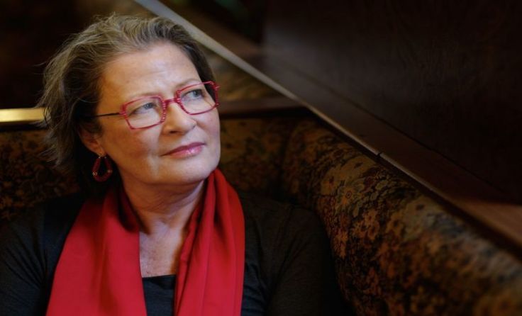 Susanne Scholl liest in Wartberg. Foto: Scholl