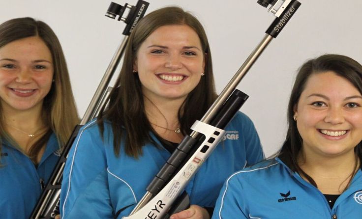 Lisa Rudolf, Christina Walter und Brigitte Hauer (v. l.). Foto: SV Ottsdorf