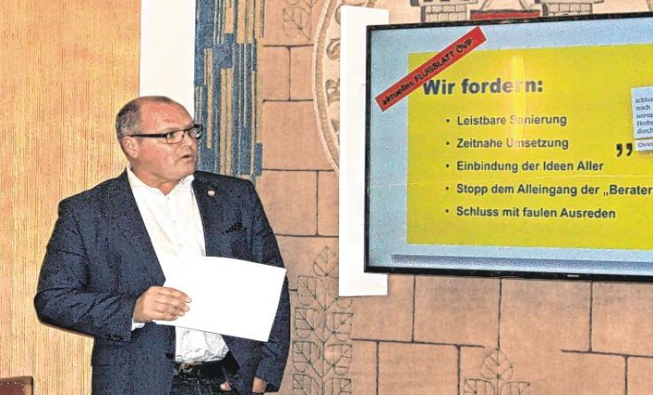 Die Stimmung im Ybbser Gemeinderat ist derzeit sehr aufgeheizt. Foto: Pittl