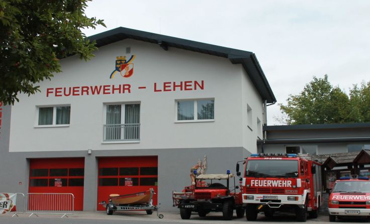 Das Feuerwehrhaus Lehen erstrahlt in neuem Glanz.
