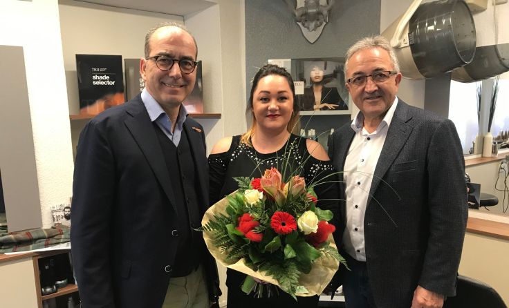 V. l.: Andreas Nunzer, Bianca Schroll und Franz Eckl Foto: Privat
