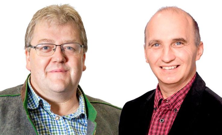 Manfred Mitmasser (l.) und Anton Gruber