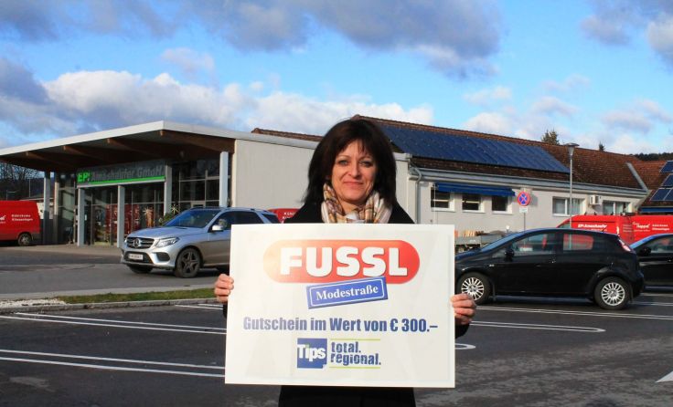 Michaela Weselka wurde vom Tips-Glücksengerl beschenkt.