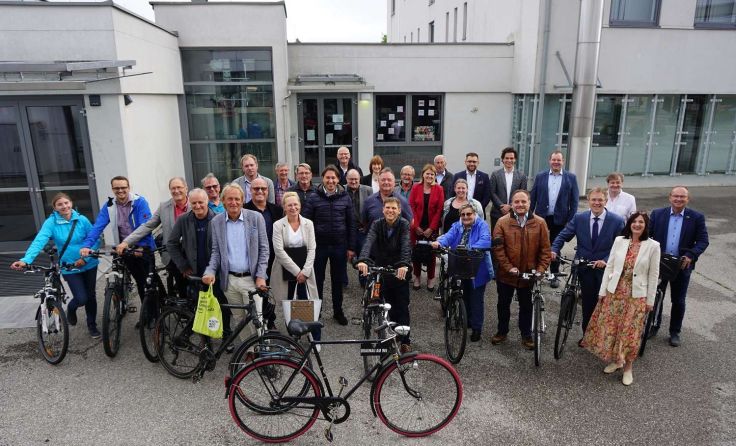 Die Braunauer GEHmeindeRADsitzung im SeptemberFoto: Stadtgemeinde Braunau