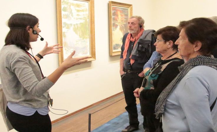 2018 ging die Arttour nach Wilhering. Foto: Werner Redl