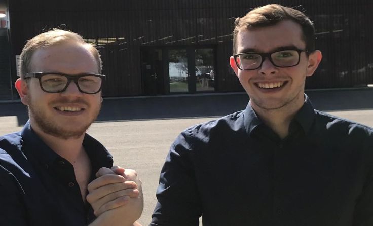 Michael Mollner (l.) präsentiert Peter Forstner als Jugendkandidaten. Foto: JG LL