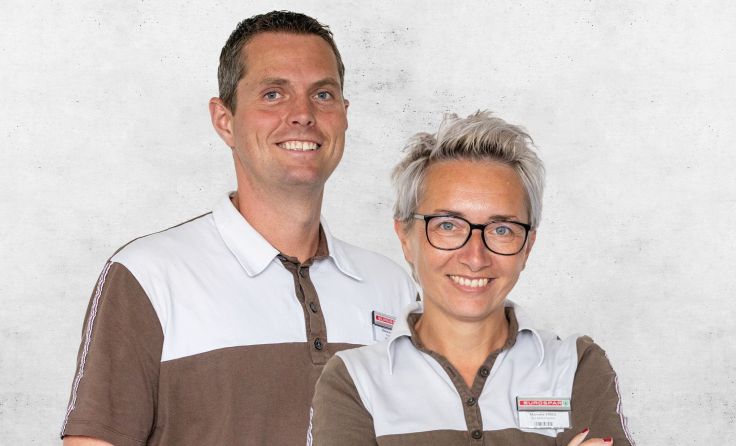 Manuela und Emanuel Krieg sind regionale Nahversorger in Ulrichsberg. Foto: Erwin Pils