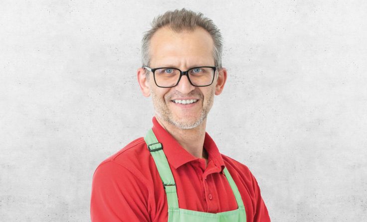 Gerhard Gierlinger ist Nahversorger in Haslach. Foto: Erwin Pils