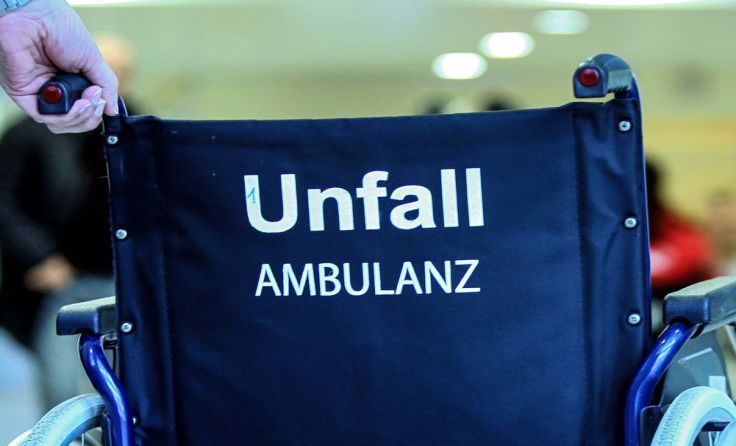 Nach dem Unfall kam der 16-Jährige selbstständig ins Krankenhaus Braunau. Foto: Weihbold