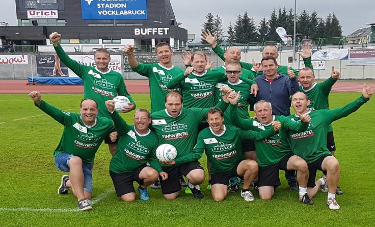 Die Innviertler Faustballer konnten sich mit internationalen Teams messen.