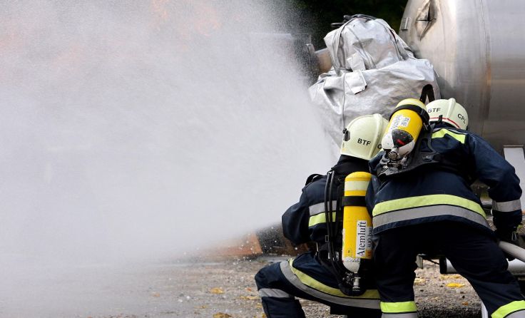 Drei Feuerwehren konnten den Brand rasch unter Kontrolle bringen. Foto: Weihbold