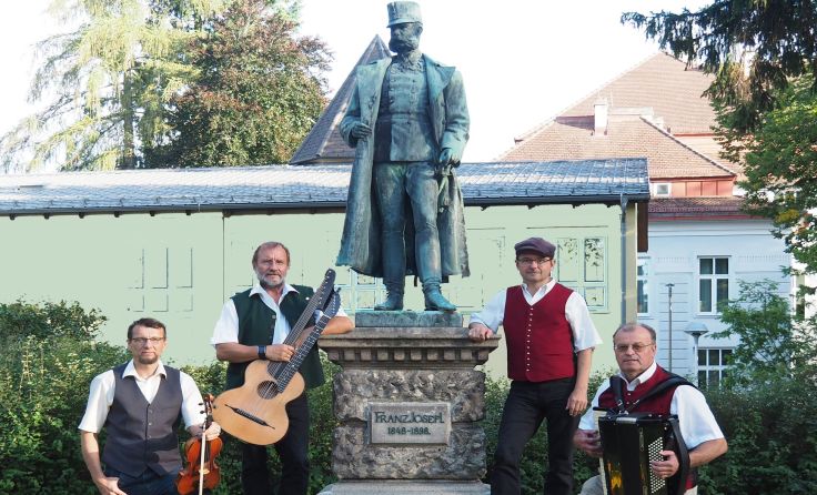 Roman Honauer, Hermann Binder, Helmut Hutter, Franz Wiecorek