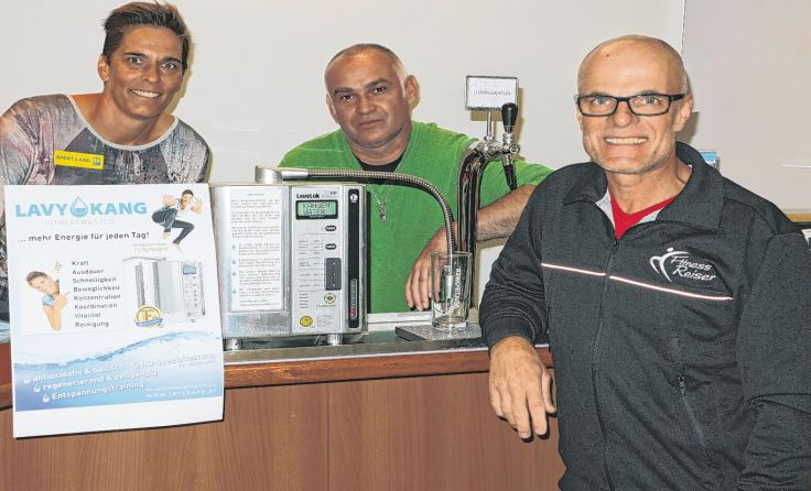 v.l.: Michaela Dorfmeister, Herbert Fallmann und Franz Reiser