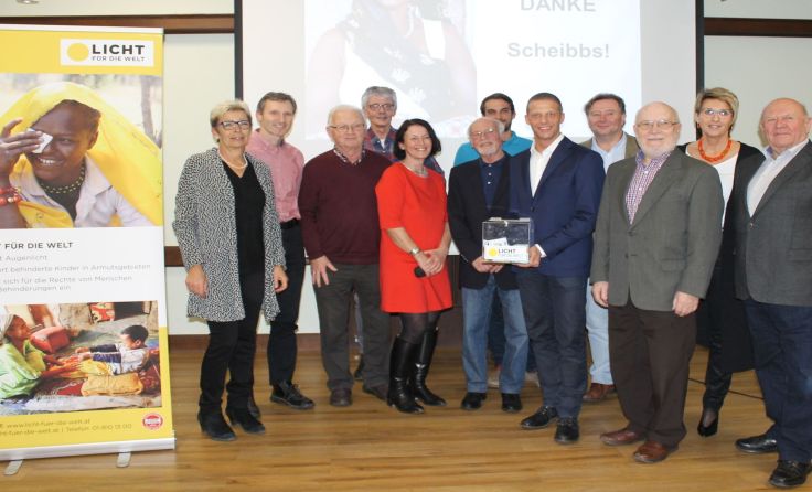 Engagement für "Licht für die Welt" in Scheibbs Foto: Stadtgemeinde Scheibbs