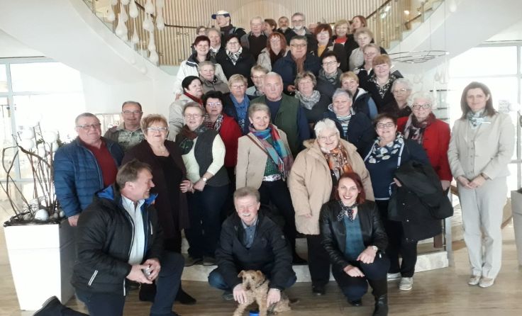 Gute Laune herrschte beim Ausflug des Pensionistenverbandes. Foto: PV Wieselburg