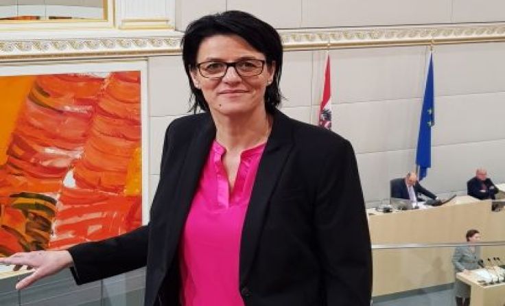 Renate Gruber im Nationalrat. Foto: SPÖ Nationalrat