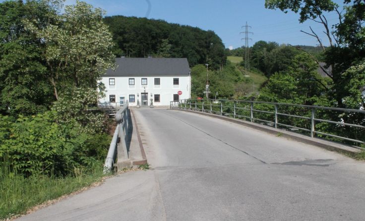 Die Brücke über den Saffenbach in Scheibbs.