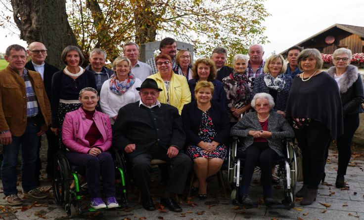 Klassentreffen VS Waldzell Schulbeginn 1967 Foto: Alois Litzlbauer