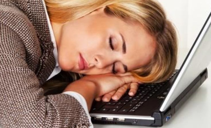 Übermüdung durch Stress im Job. Foto: Wodicka