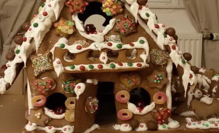 Lebkuchenhaus zu gewinnen