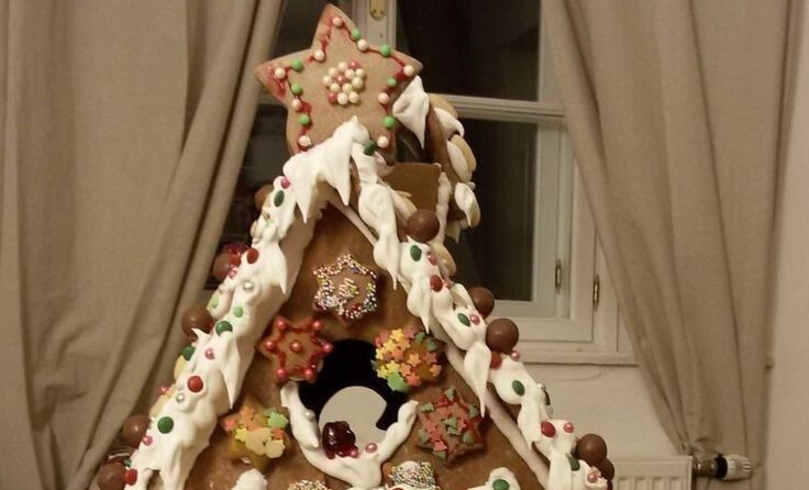 Lebkuchenhaus zu gewinnen