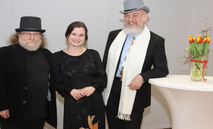 Duo La Perla, Werner und Marion Schörkl mit Hannes Decker (von links) Foto: Pachleitner