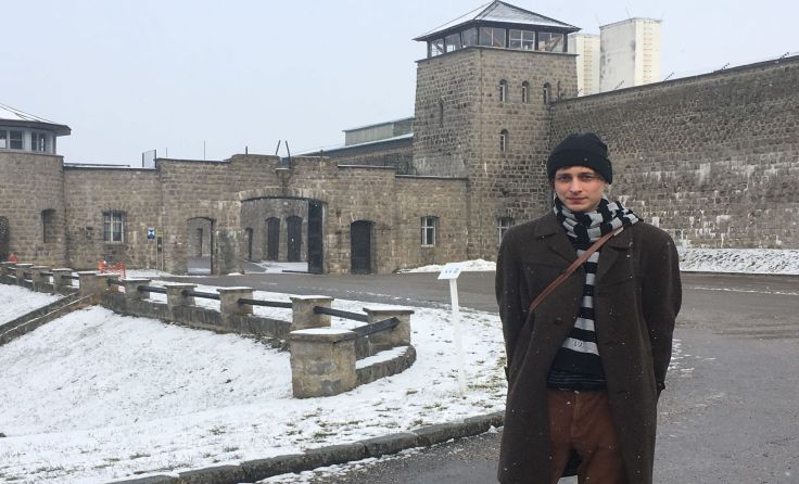 Paul Schwediauer ist seit fast zehn Jahren als Vermittler in Mauthausen tätig. Foto: Mai