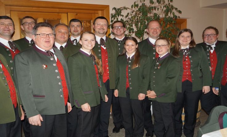 Der neue Obmann zählt auf die gute Mitarbeit jedes einzelnen Musikers. Foto: MV Pergkirchen