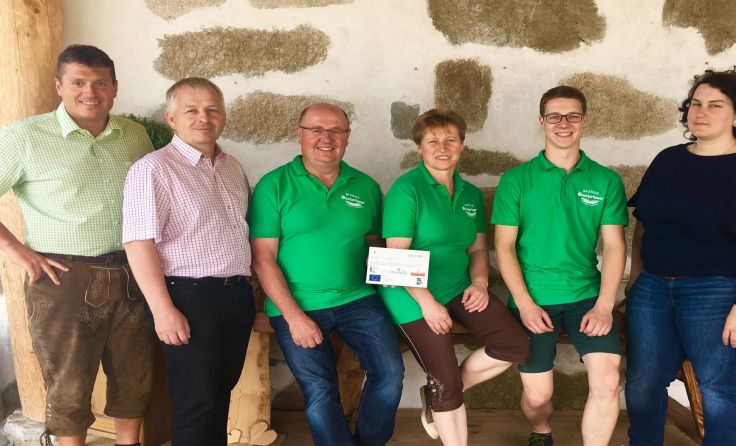 Lokalaugenschein am Biohof Mascherbauer. Foto: Hinterdorfer