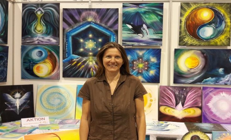 Künstlerin Birgit Leitner