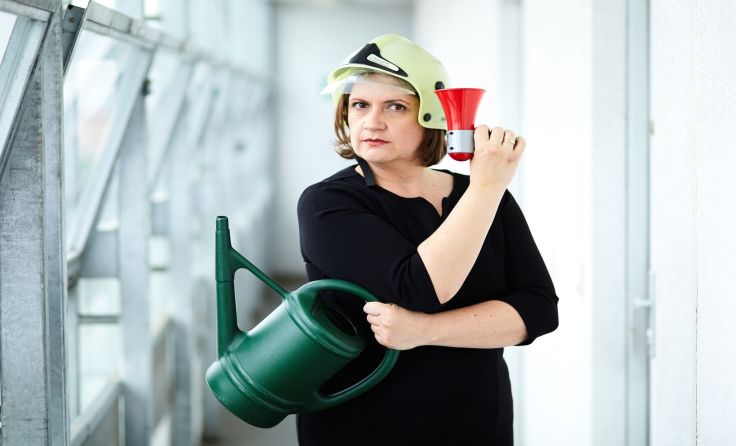Die Kabarettistin Magda Leeb kommt anlässlich des Weltfrauentags nach Perg. Foto: Leeb