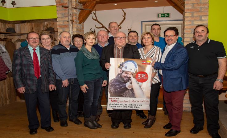 Bei der Versammlung wurde auf das Projekt „Stop Landflucht“ hingewiesen. Foto: SPÖ Bezirk Perg