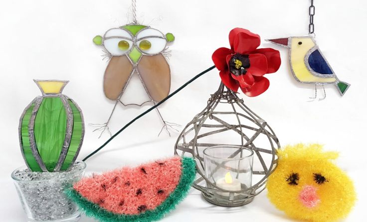 Die Produktionsschule liefert schöne Geschenkideen für den Frühling. Foto: Daniel Stoica