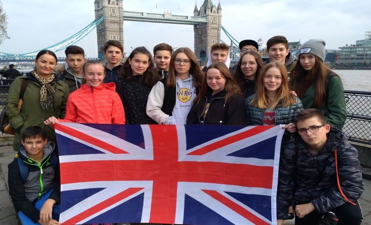 Die Greiner Schüler lernten London in allen Facetten kennen. Foto: NMS HIT Grein