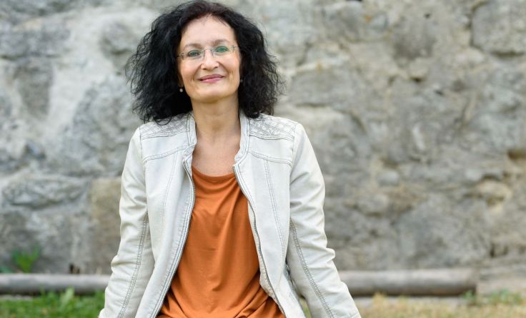 Eva Reichl liest aus ihrem neuen Krimi. Foto: Christoph Neubauer