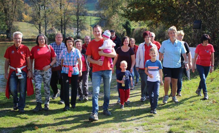 Gemeinsam wird Mitterkirchen erkundet. Foto: SPÖ Bezirk Perg