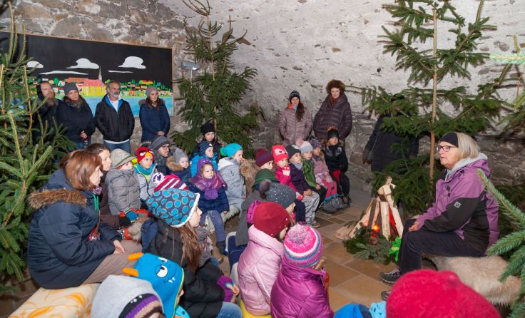 Märchen beim Lagerfeuer. Foto: Heimatverein