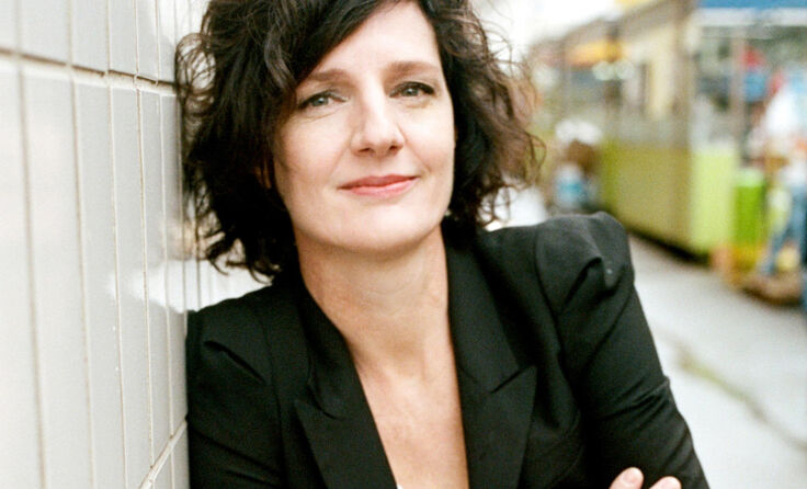 Autorin Doris Knecht lest in Perg. (Foto: Pamela Rußmann)