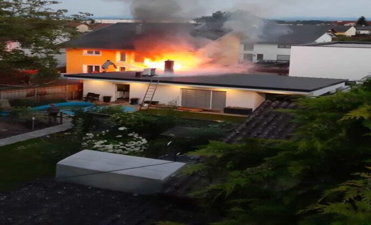 Zum Glück wurde bei dem Brand niemand verletzt. (Foto: Tischlinger)