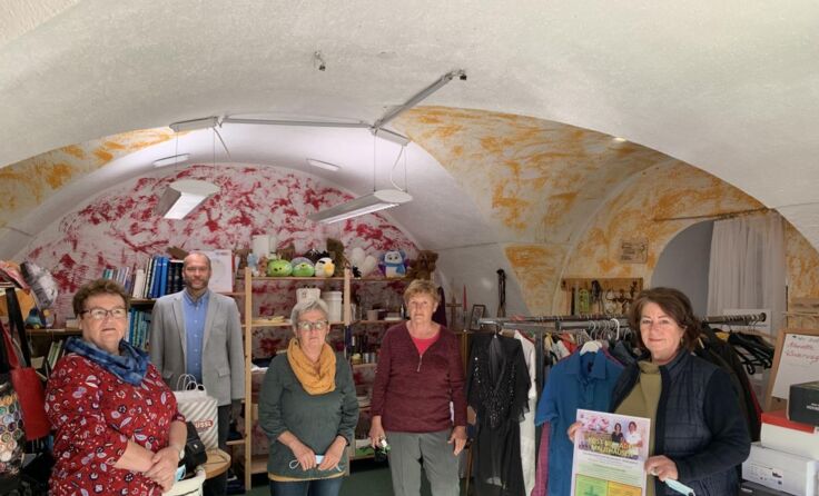 Die Freude über den Erfolg des Ladens ist bei den Veranwortlichen groß. (Foto: mai)